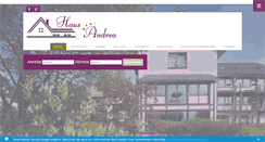 Desktop Screenshot of hotel-haus-andrea.de